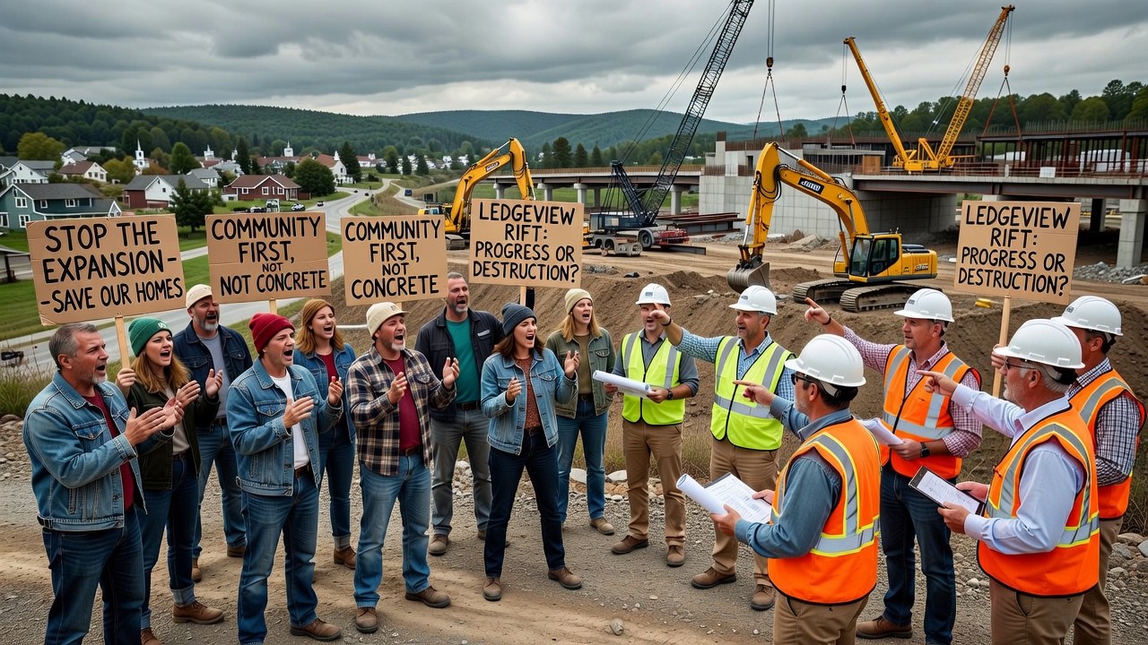 Ledgeview Highway Expansion Plans Cause Community Rift